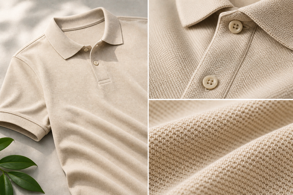 What Is Cotton Piqué? The Fabric Behind Better Polo Shirts