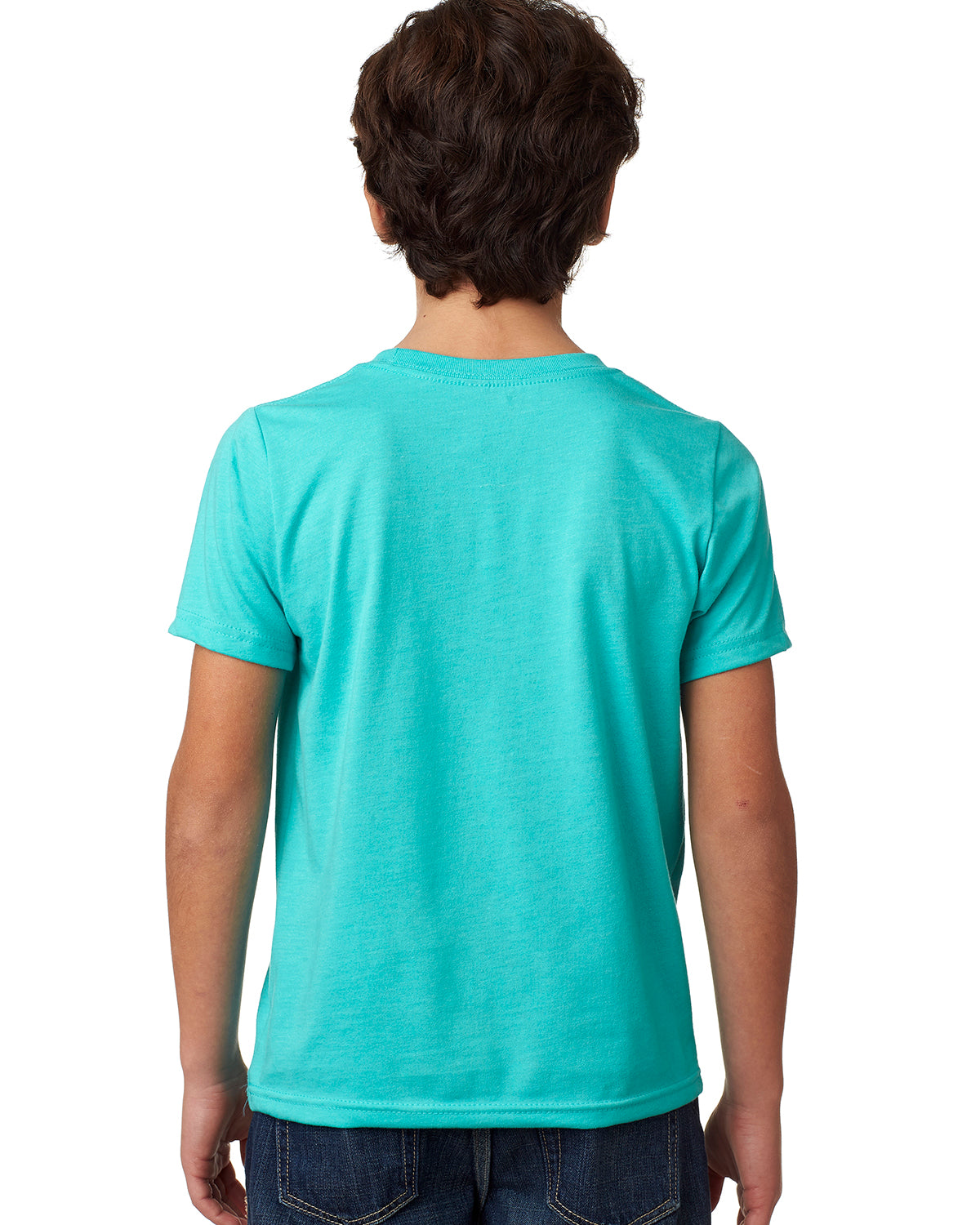 Youth CVC T-Shirt - Tahiti Blue - The American Threads