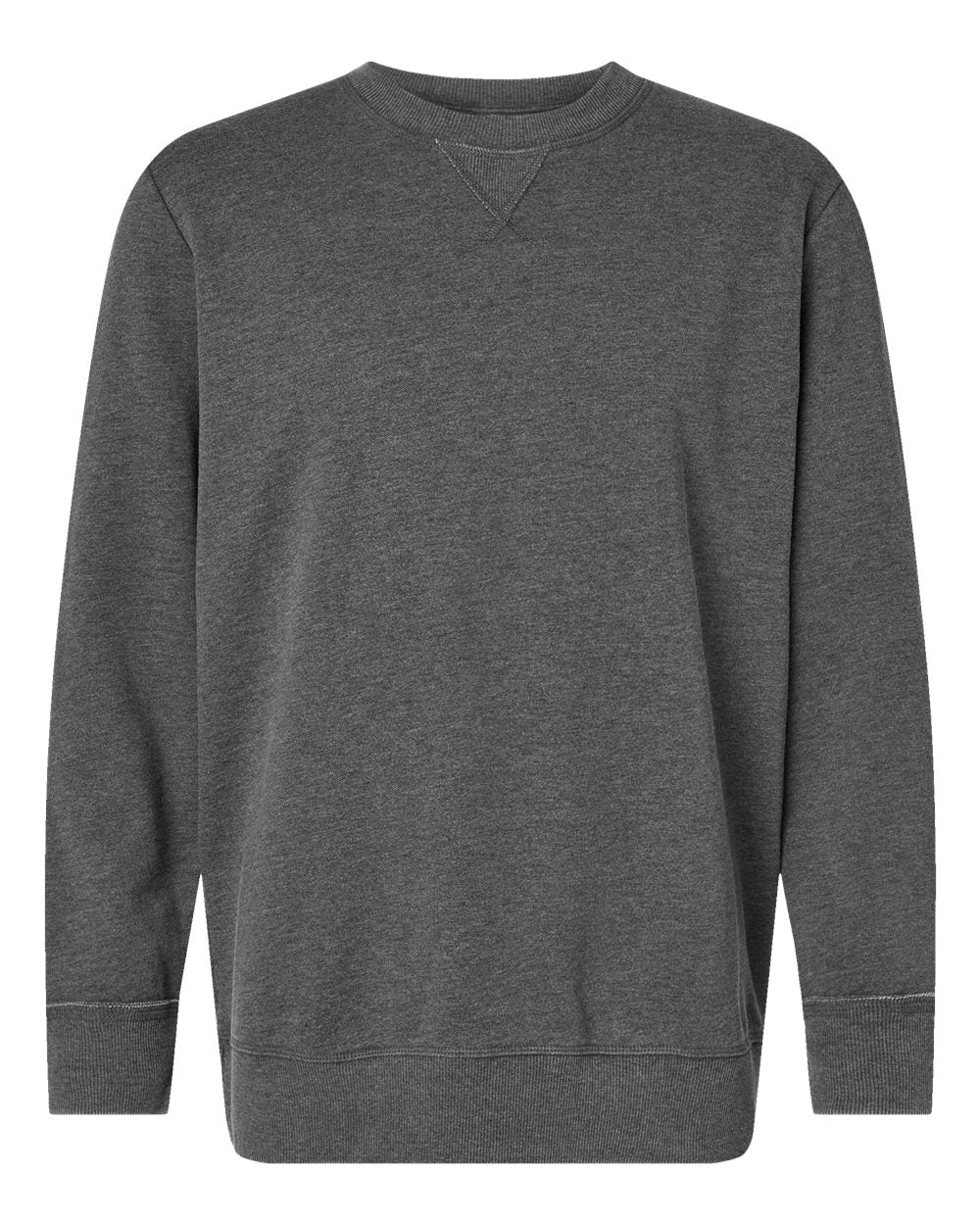 Unisex Vintage Wash Fleece Crewneck Sweatshirt - Washed Navy - XS