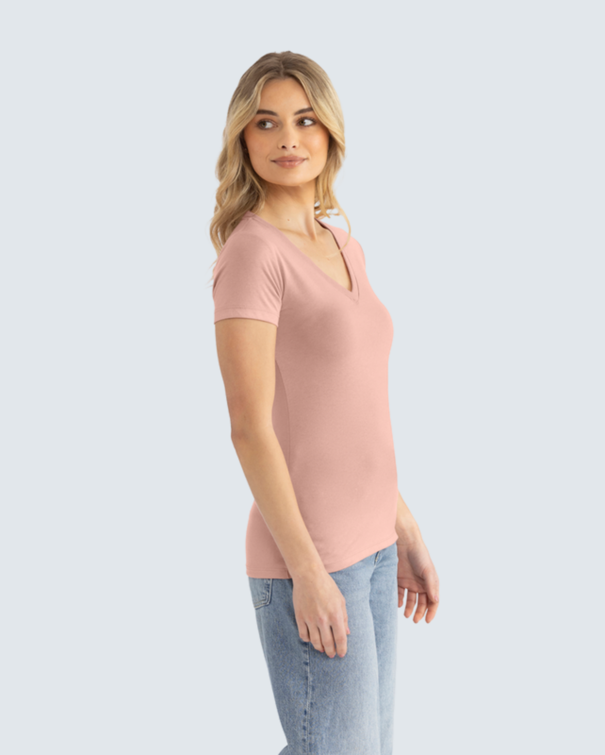 The Women's Ideal V-Neck Tee 4-Pack