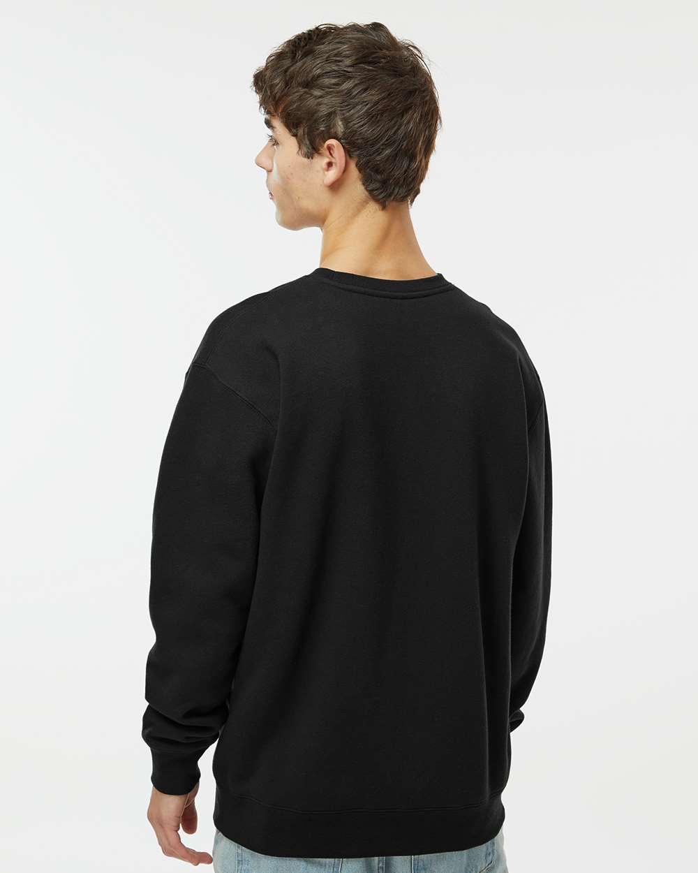 Unisex Heavyweight Crewneck Sweatshirt - Black - M