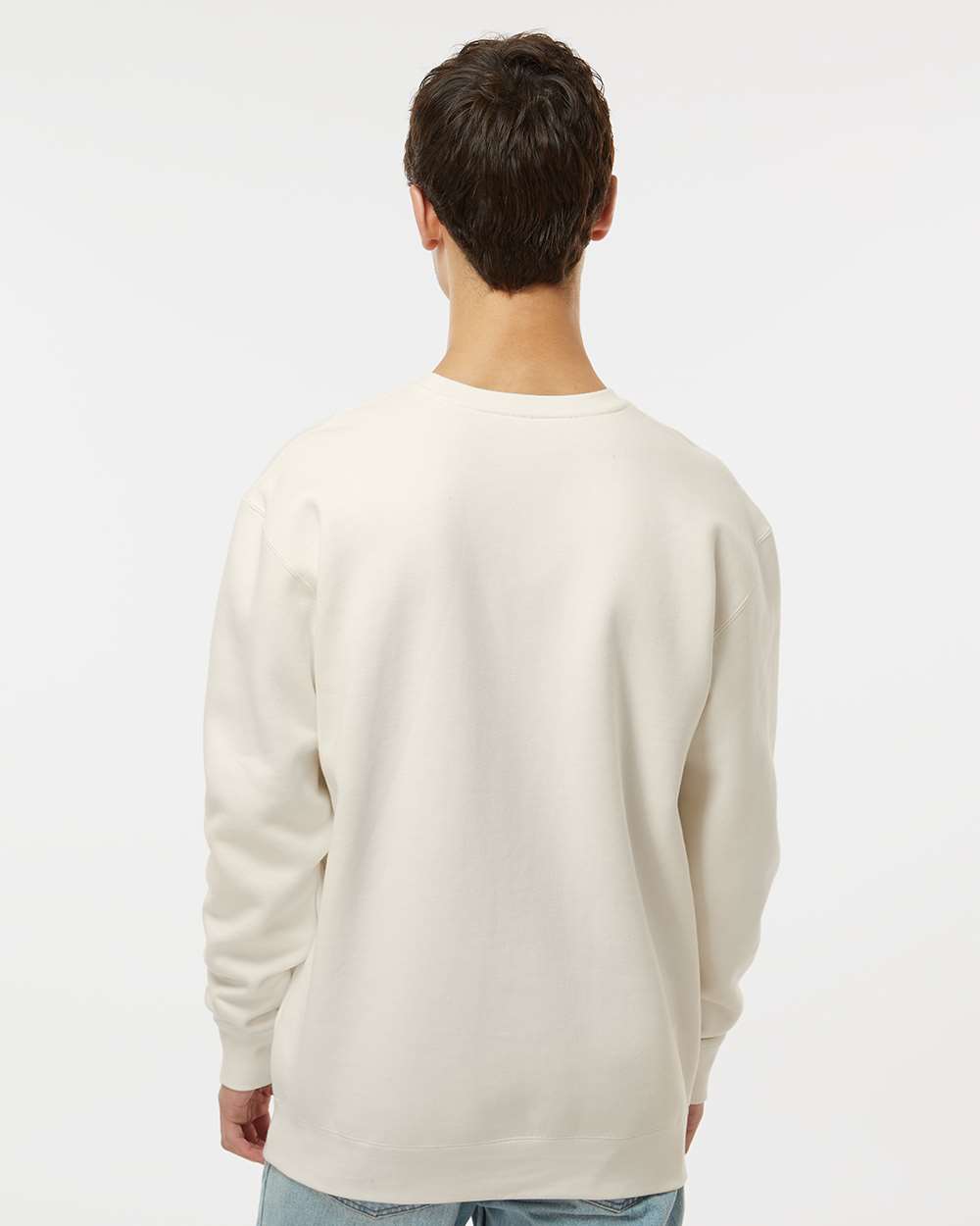 Unisex Heavyweight Crewneck Sweatshirt - Bone - M