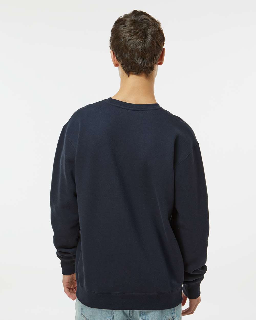 Unisex Heavyweight Crewneck Sweatshirt - Navy - M