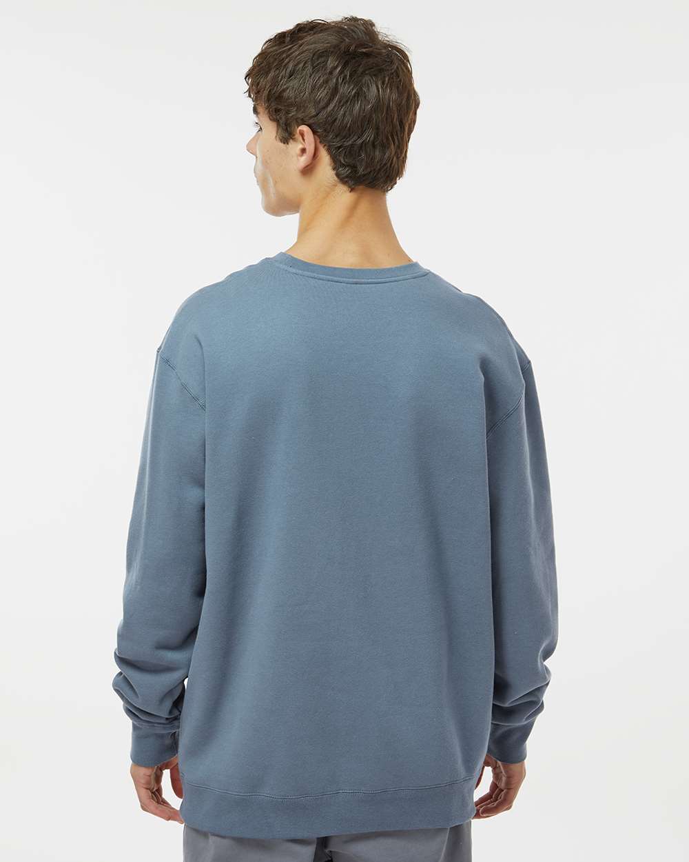 Unisex Heavyweight Crewneck Sweatshirt - Storm Blue - M