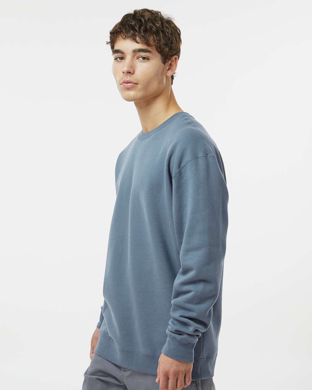 Unisex Heavyweight Crewneck Sweatshirt - Storm Blue - S