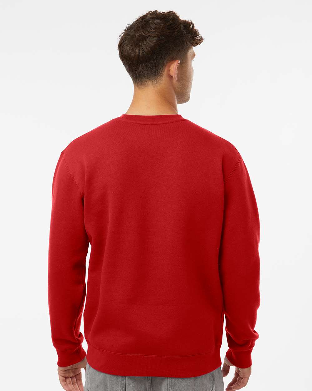 Unisex Heavyweight Crewneck Sweatshirt - Red - M