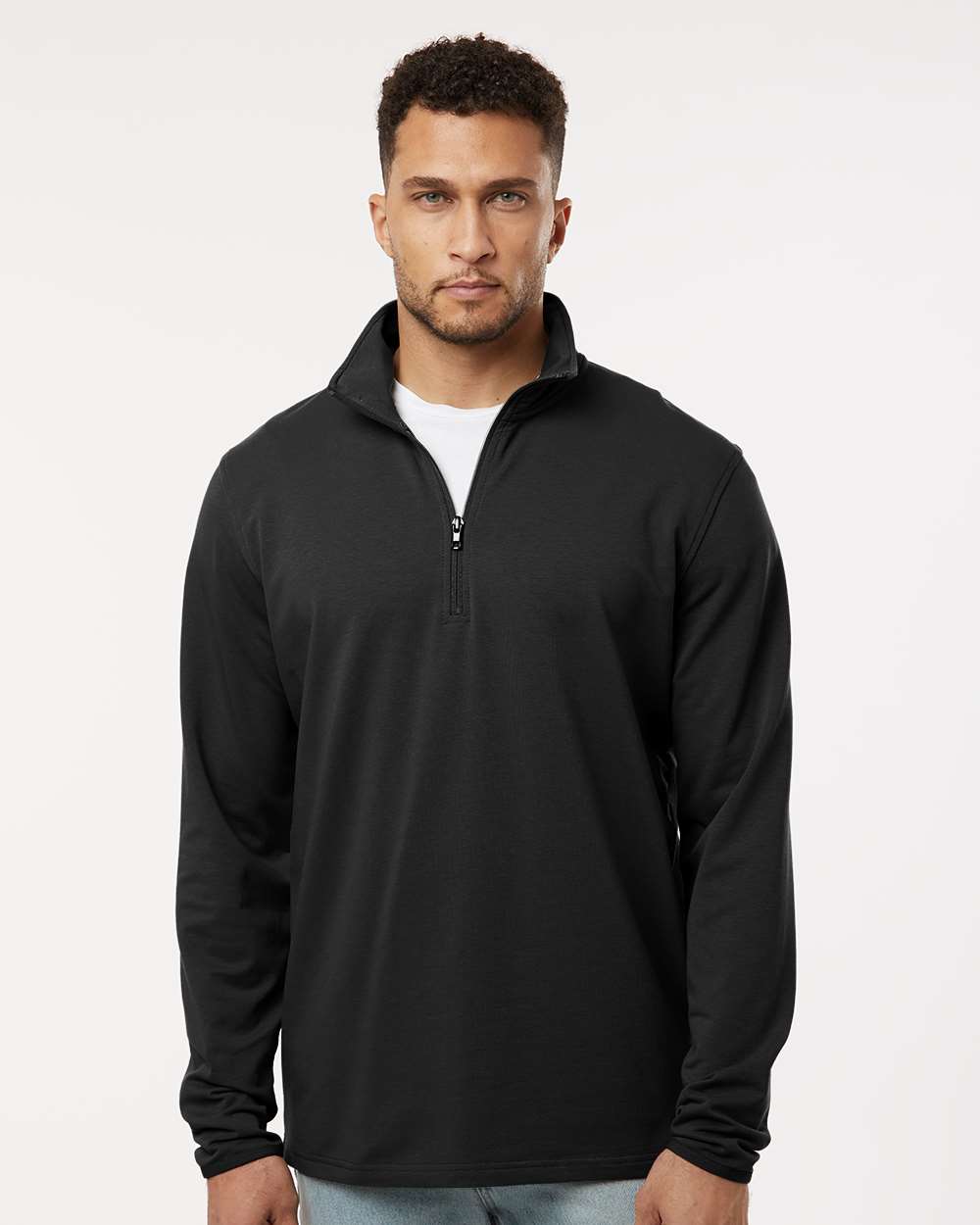 Men's Perform Quarter-Zip Pullover - Black - S