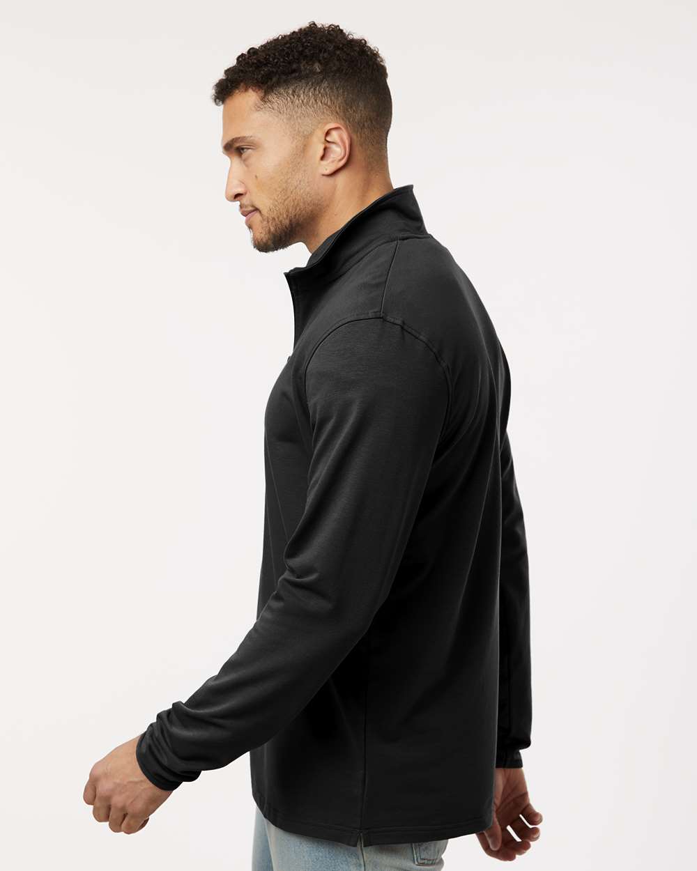 Men's Perform Quarter-Zip Pullover - Black - M