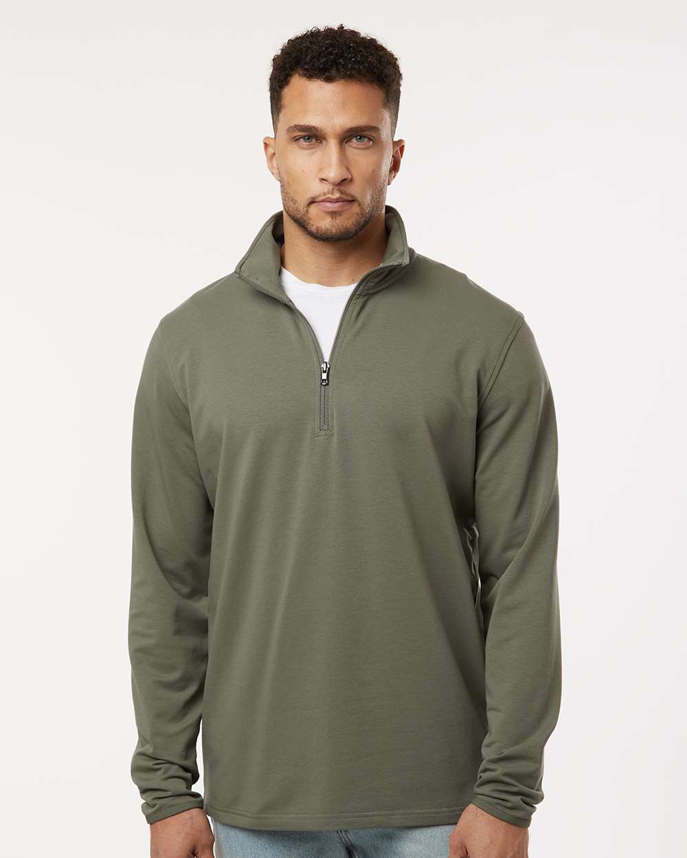 Men's Perform Quarter-Zip Pullover - Pine - S
