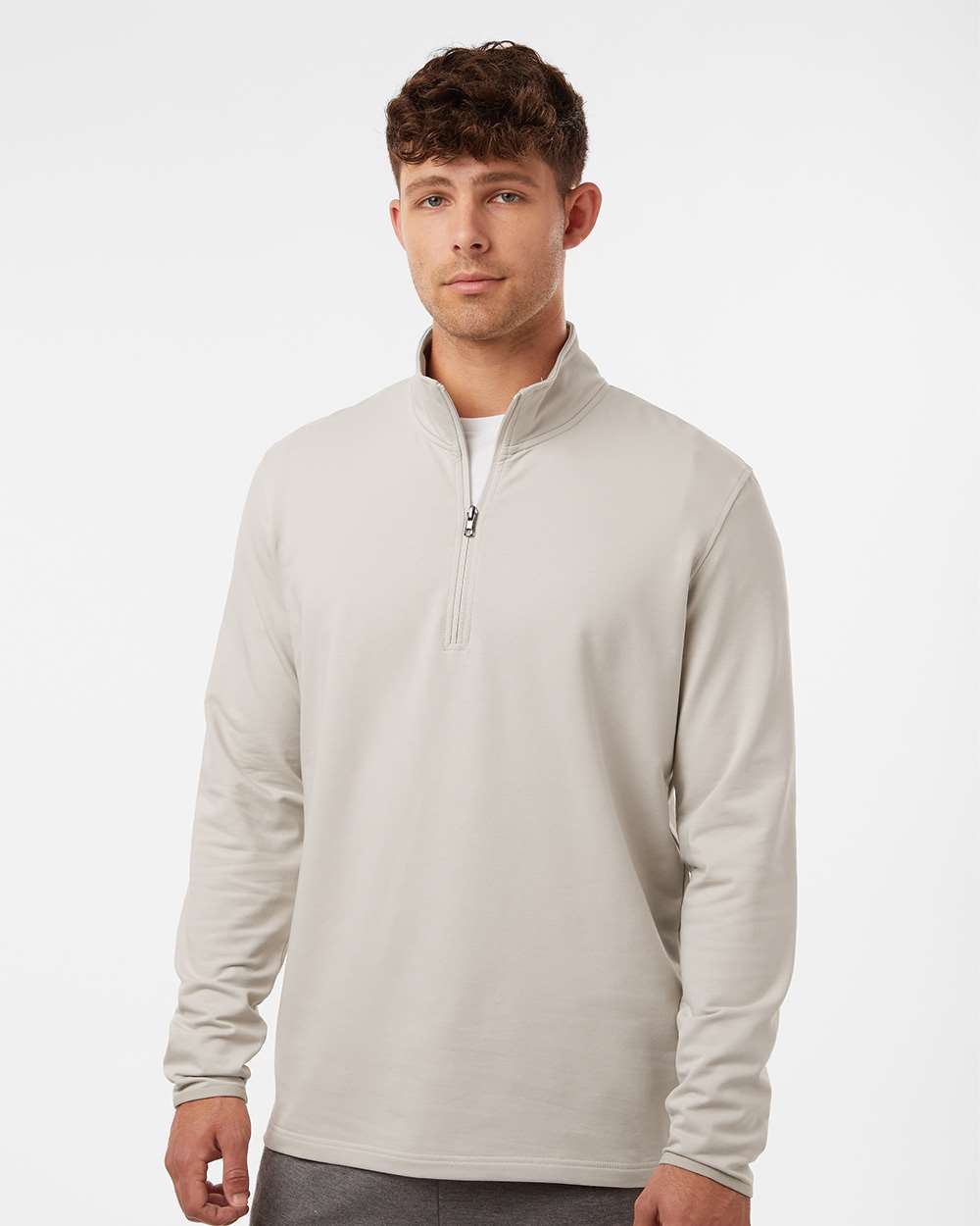 Men's Perform Quarter-Zip Pullover - Smoke - S
