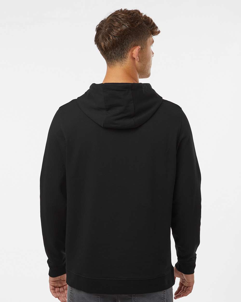 Unisex Perform Hooded Sweatshirt - Black - M