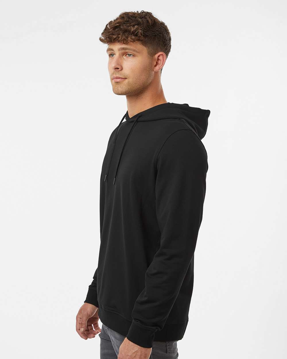 Unisex Perform Hooded Sweatshirt - Black - S