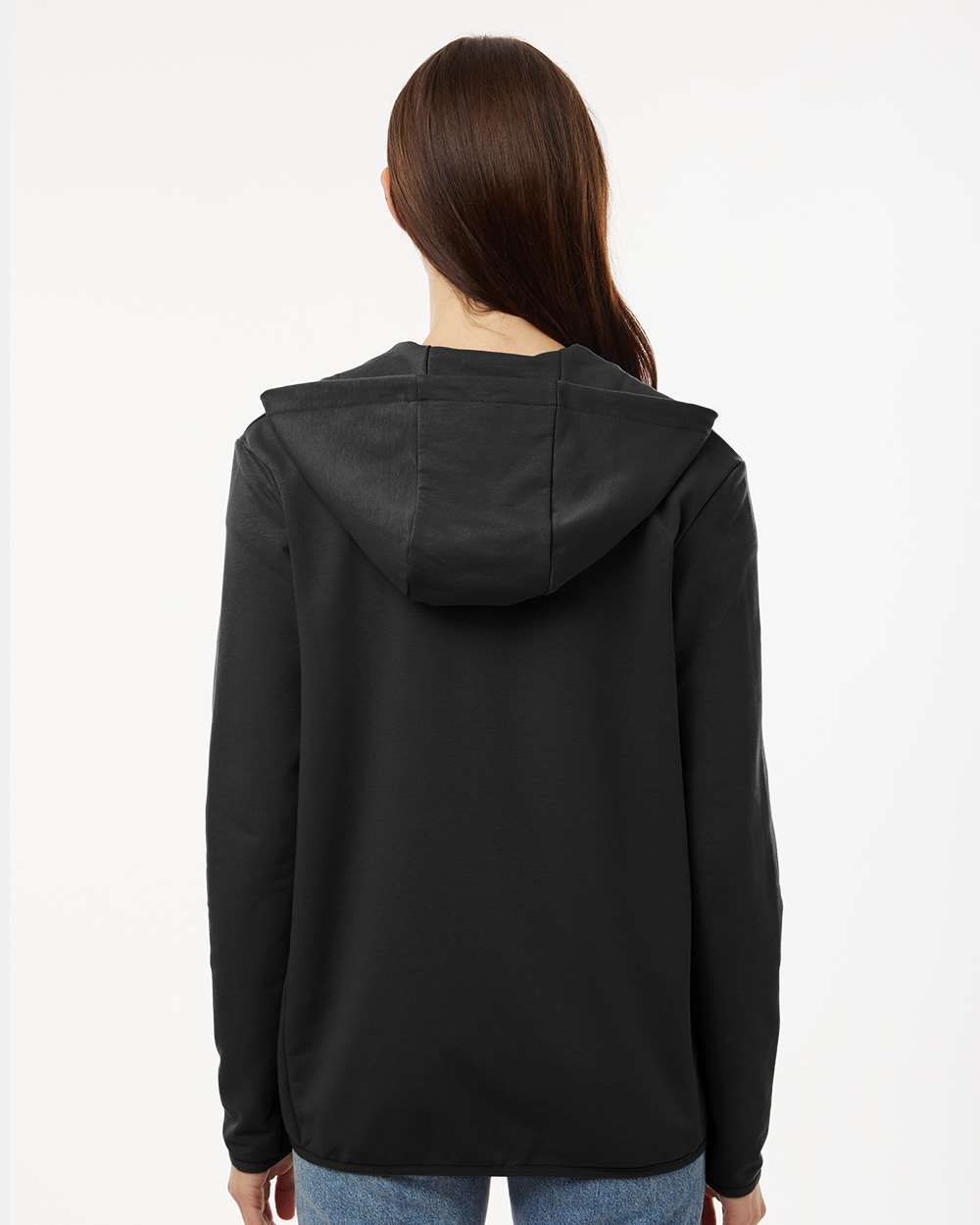 Unisex Perform Full-Zip Hooded Sweatshirt - Black - M