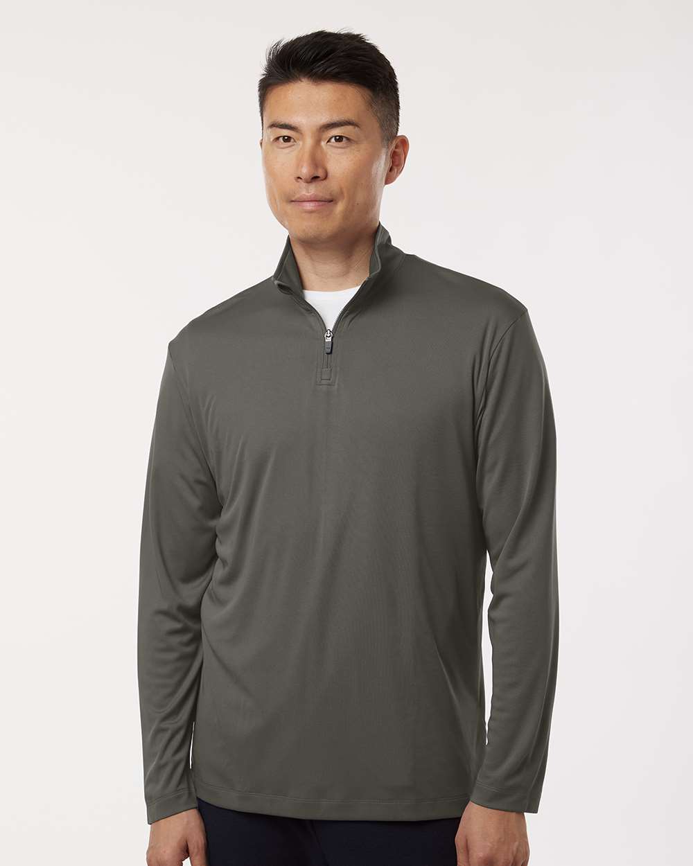 Men's Pro Performance Quarter-Zip Pullover - Charcoal - S