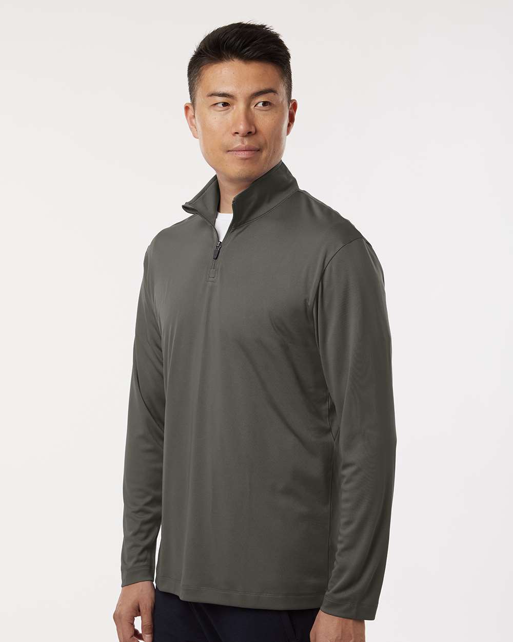 Men's Pro Performance Quarter-Zip Pullover - Charcoal - M