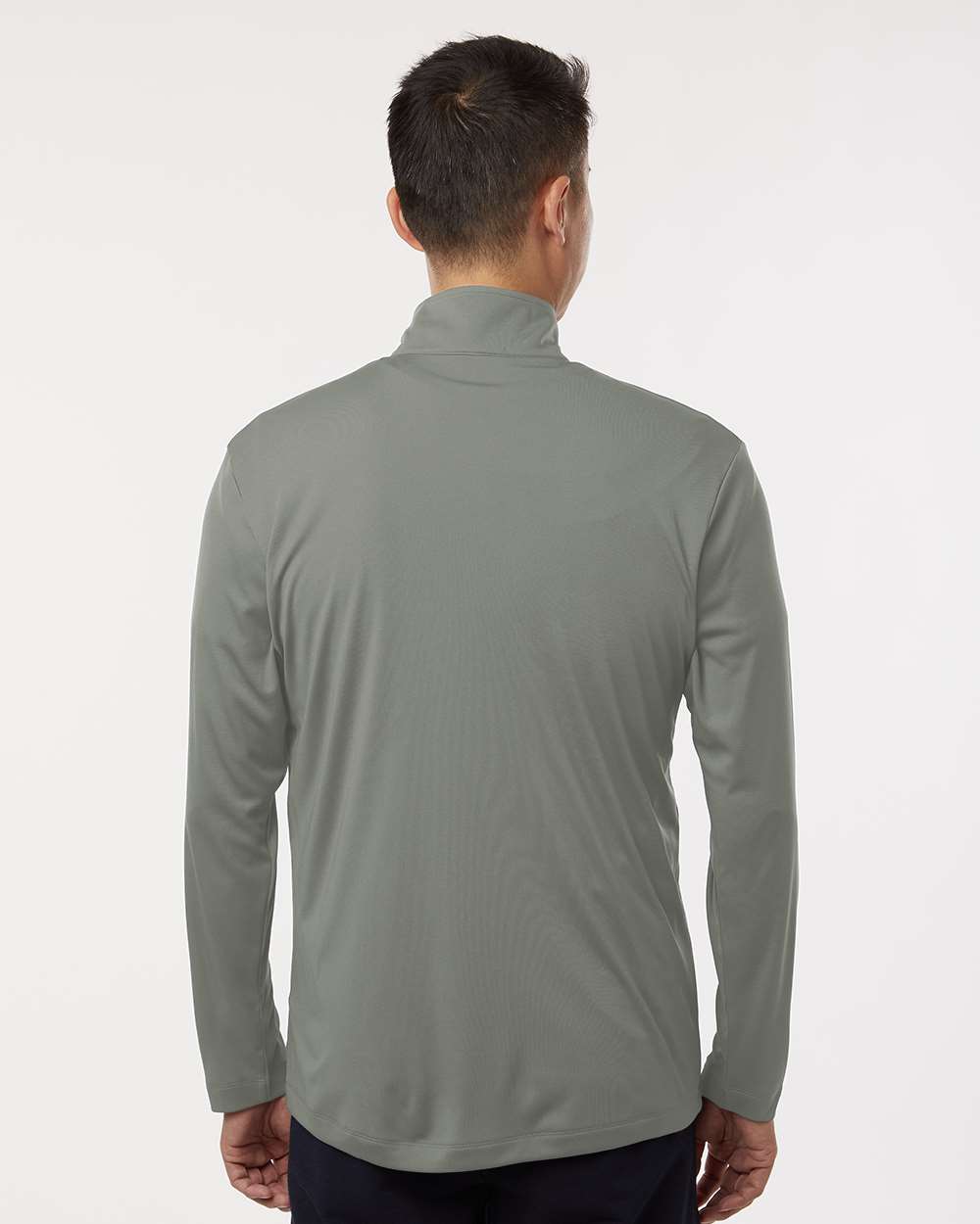 Men's Pro Performance Quarter-Zip Pullover - Greystone - L