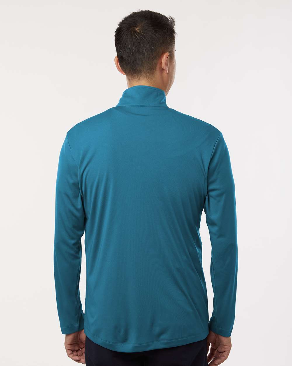 Men's Pro Performance Quarter-Zip Pullover - Pacific Blue - L