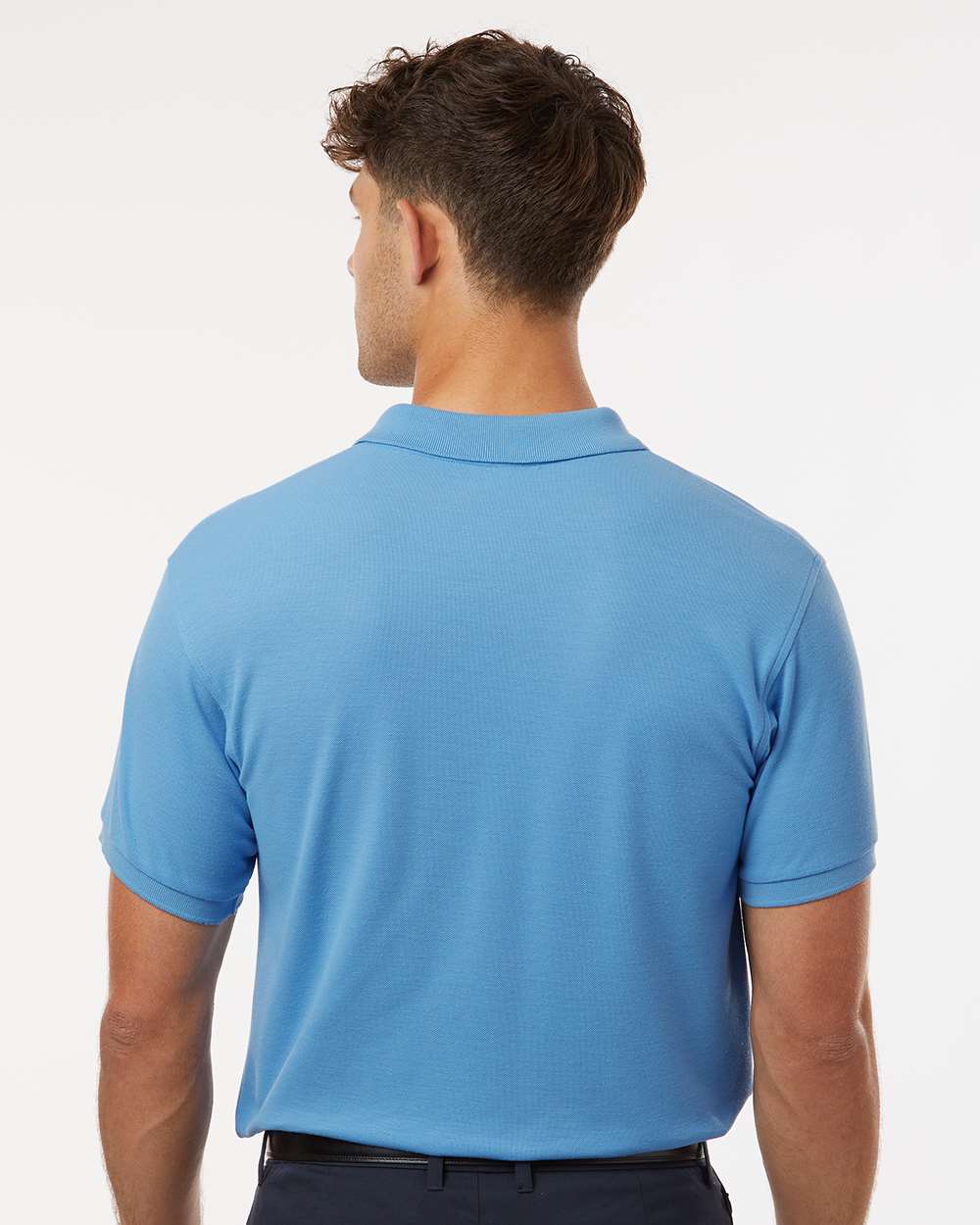 Men's Classic Polo - Carolina Blue - L