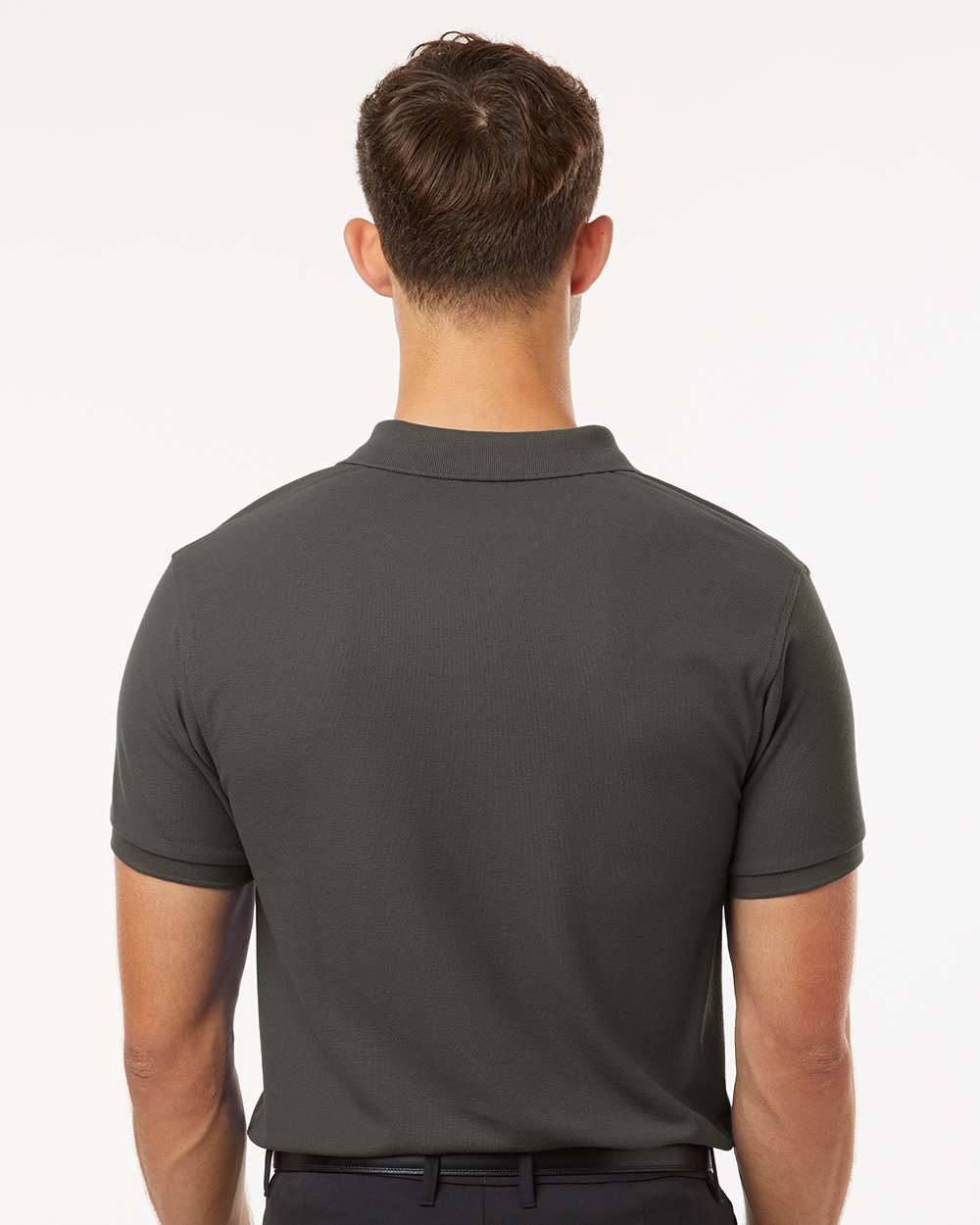 Men's Classic Polo - Charcoal - L
