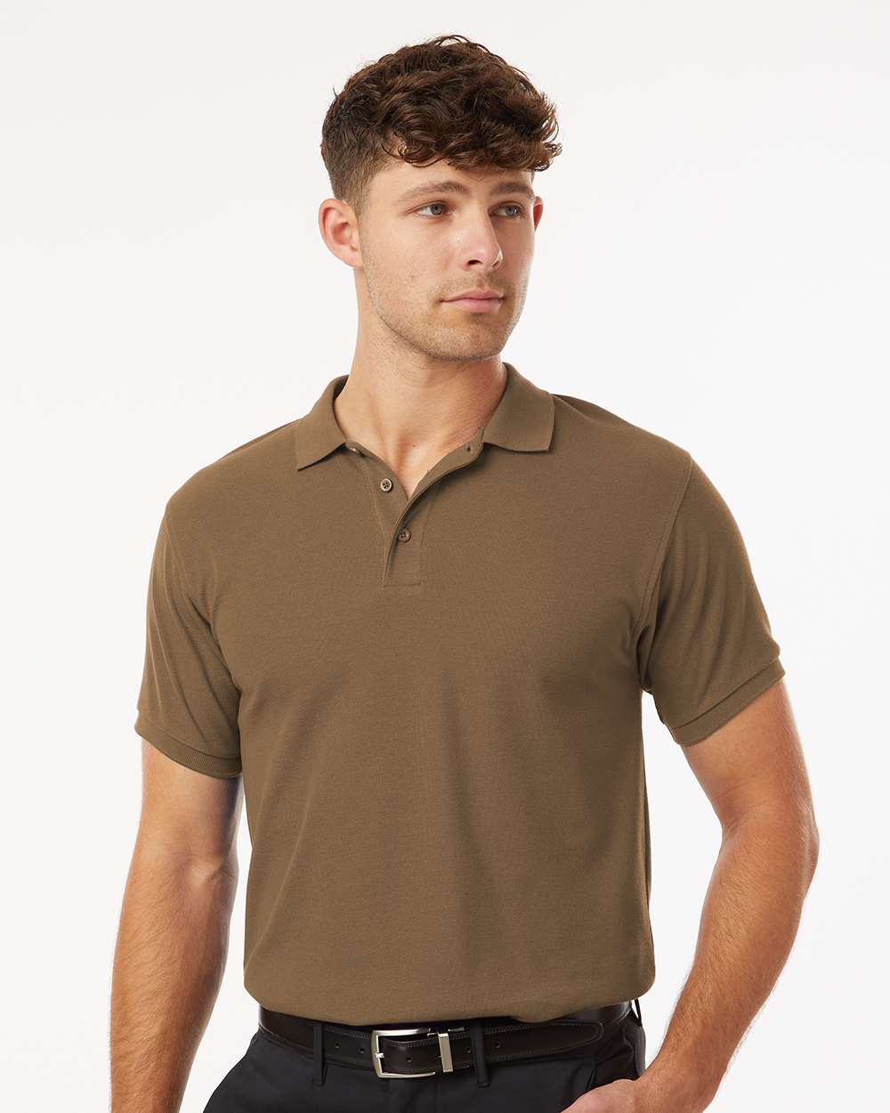 Men's Classic Polo - Cigar - S