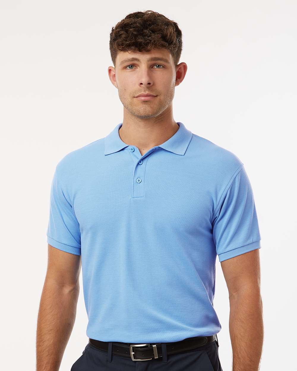 Men's Classic Polo - Cloud Blue - S
