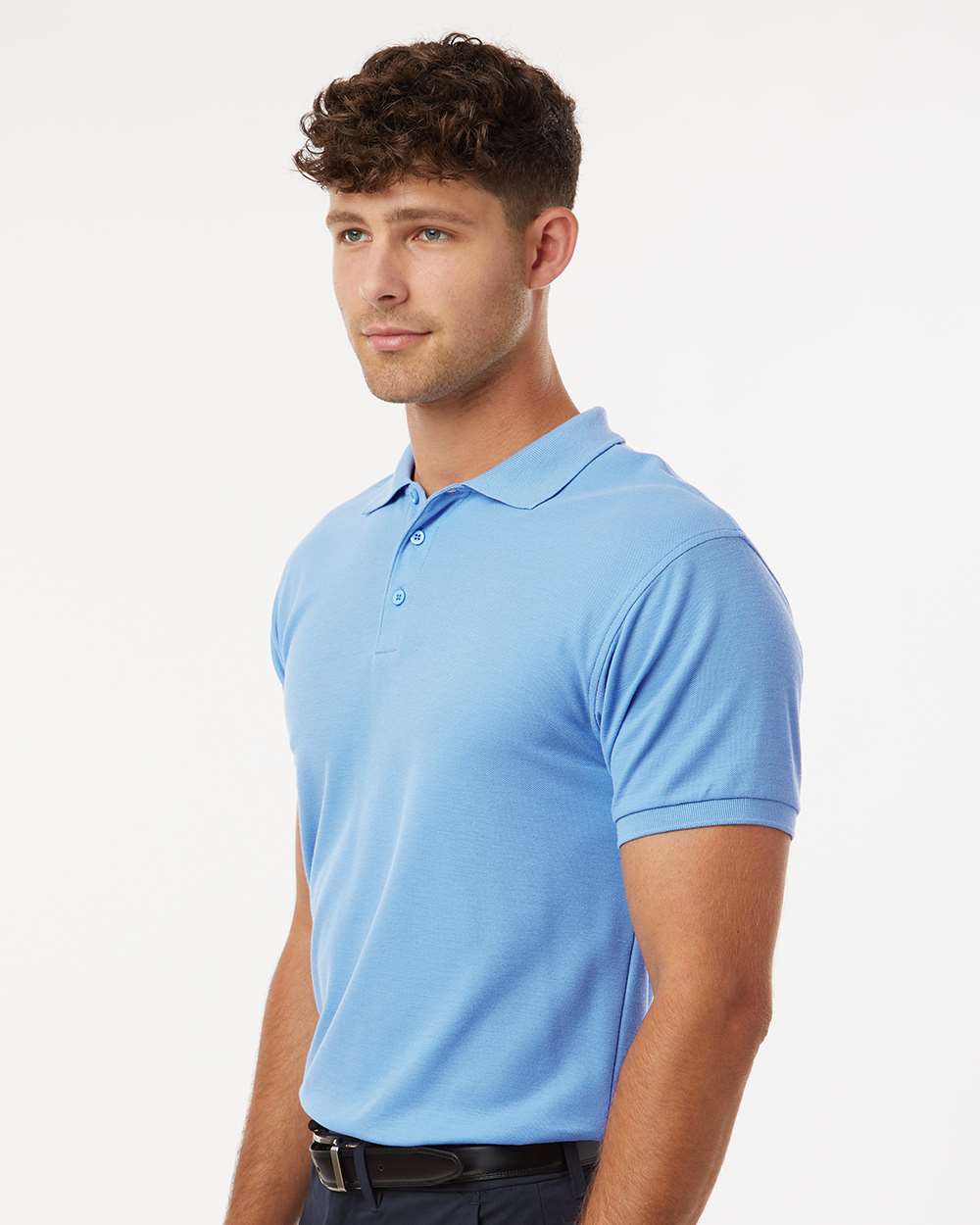 Men's Classic Polo - Cloud Blue - M