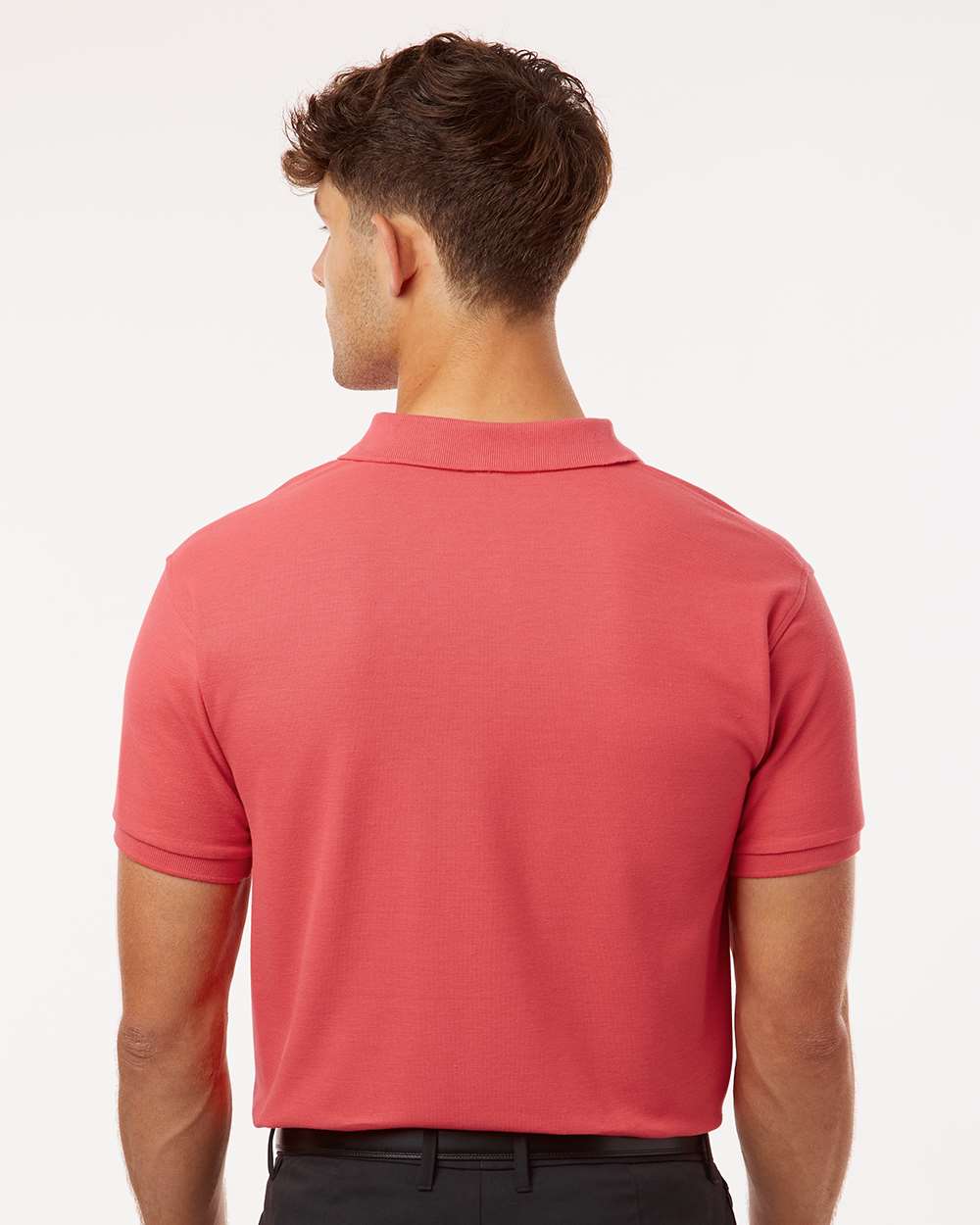 Men's Classic Polo - Coral - L