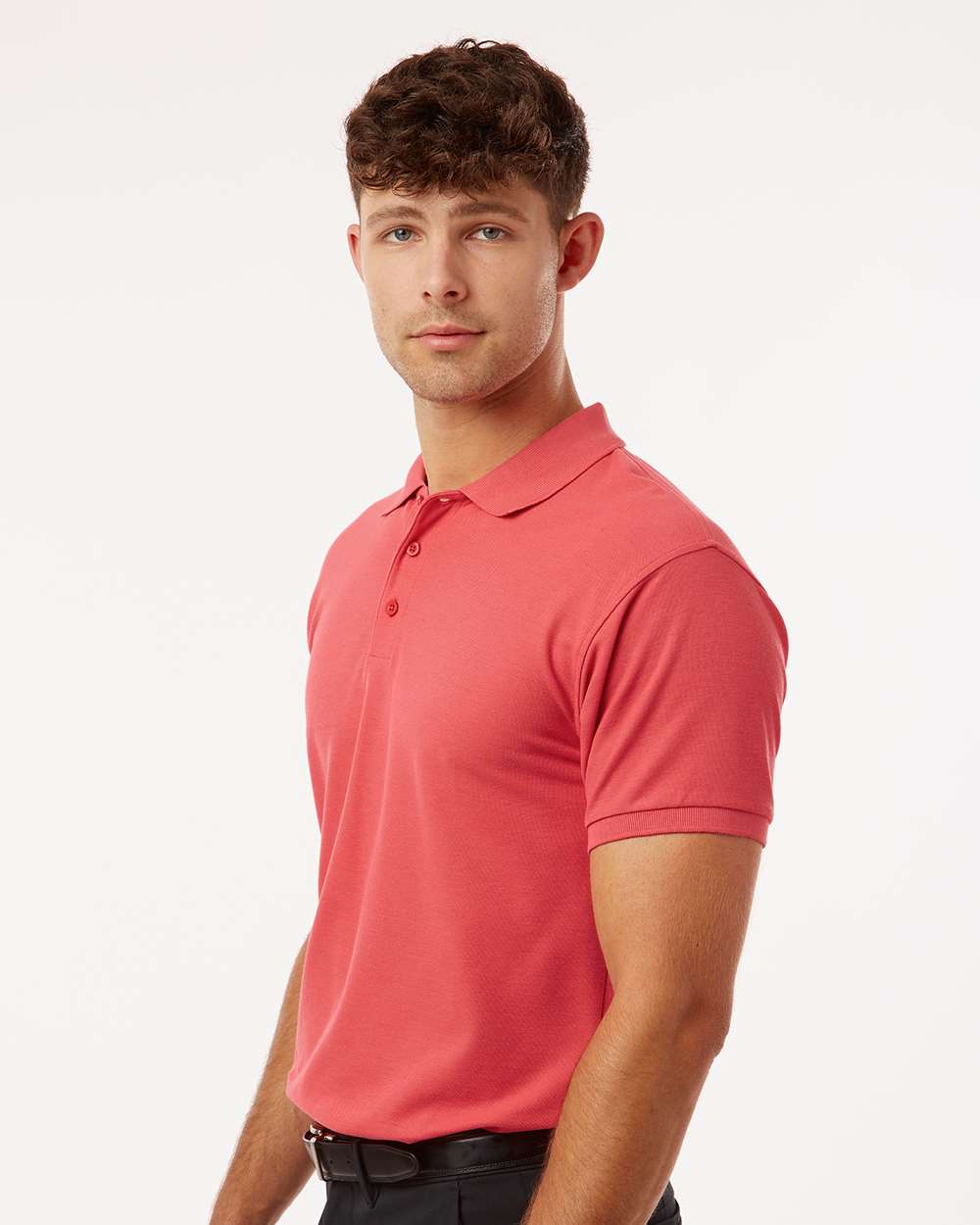 Men's Classic Polo - Coral - M