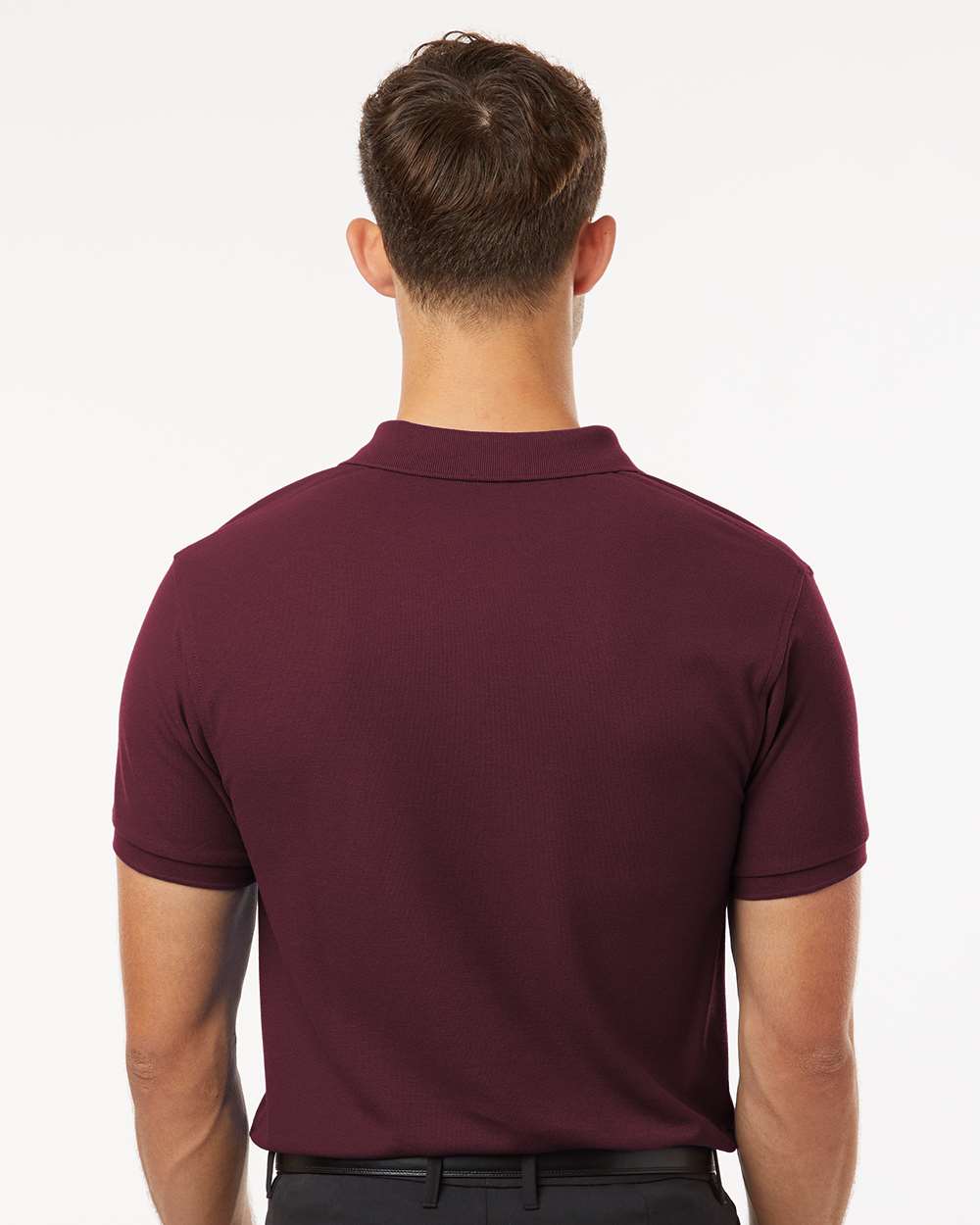 Men's Classic Polo - Maroon - L