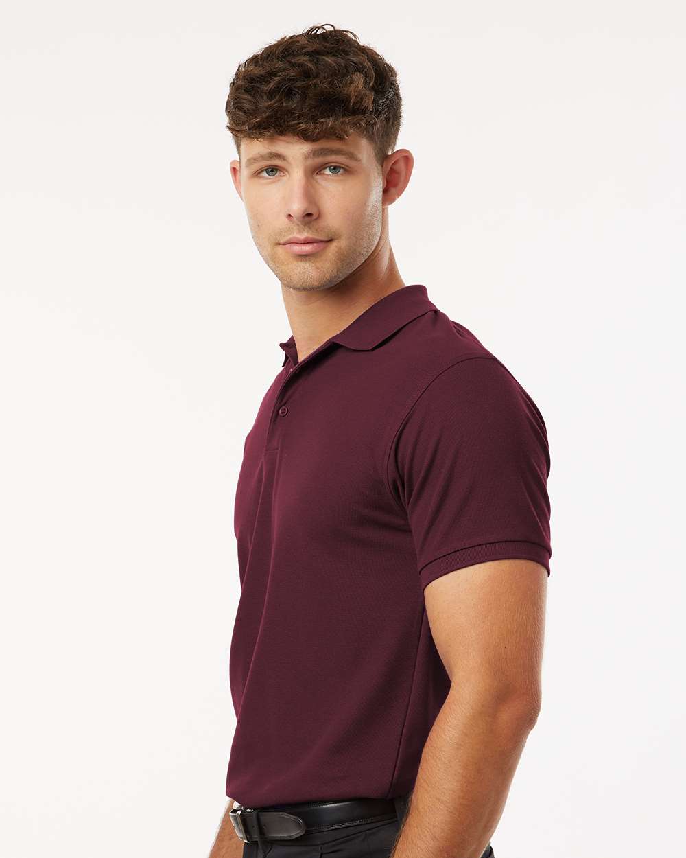 Men's Classic Polo - Maroon - M