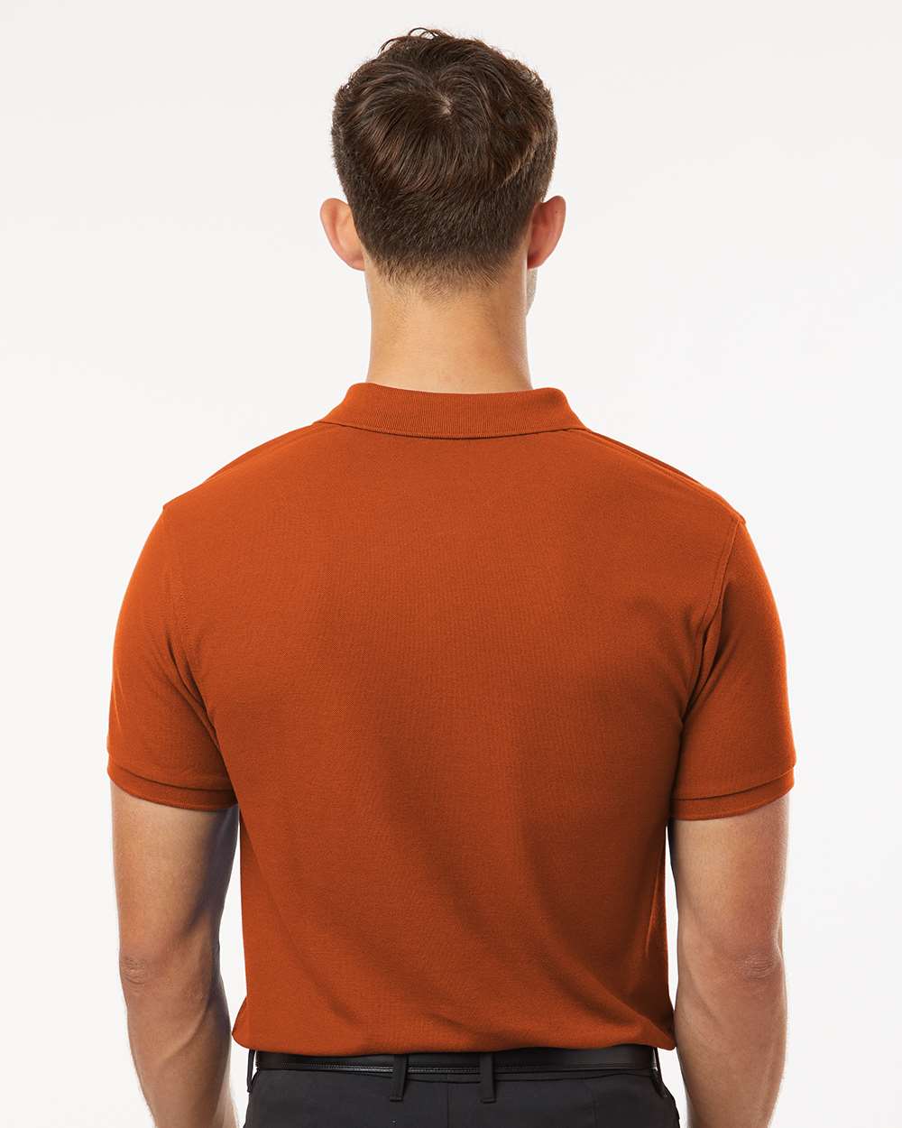 Men's Classic Polo - Rust - L