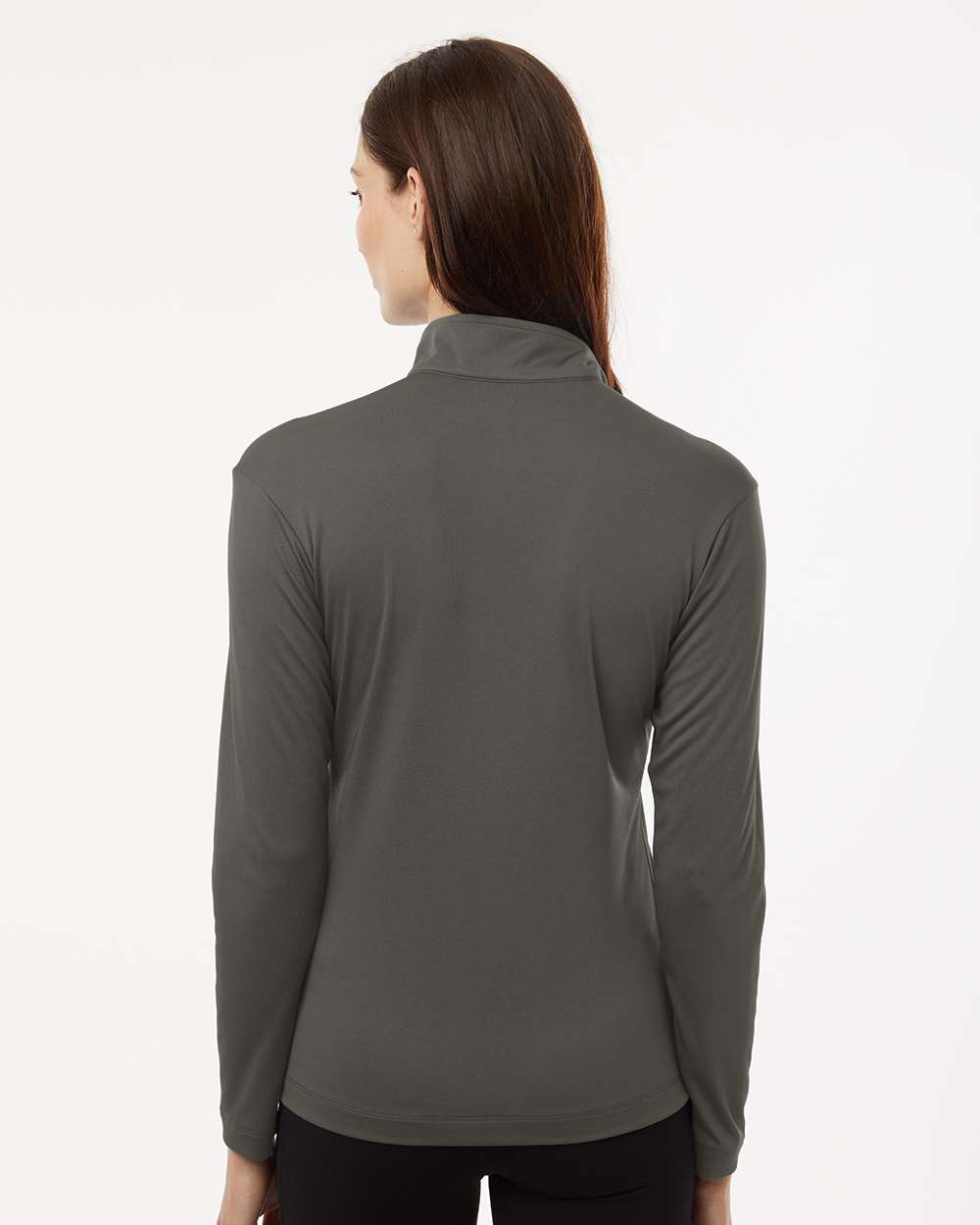 Women’s Quarter-Zip Pullover – Charcoal - L