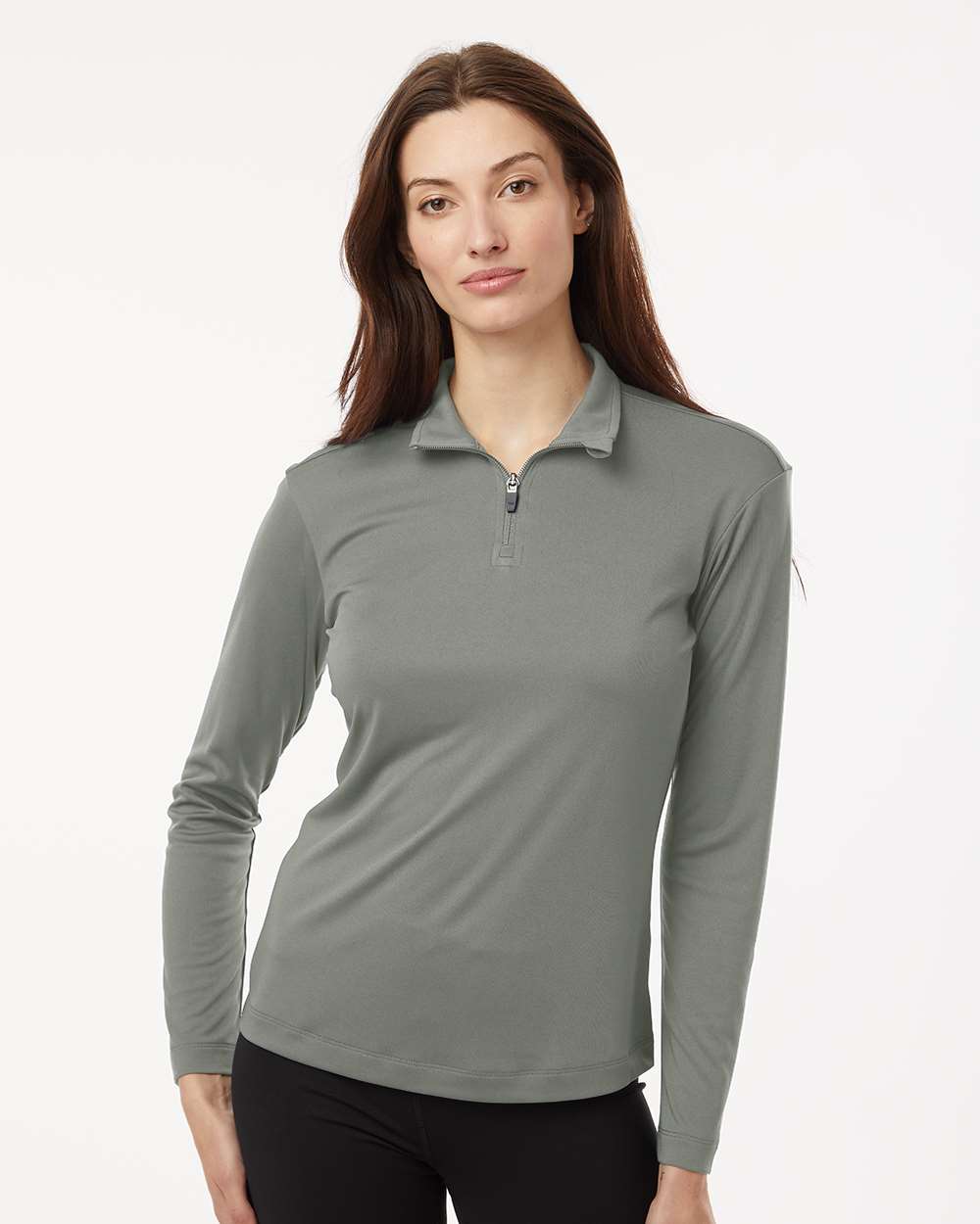 Women’s Quarter-Zip Pullover – GreyStone - S