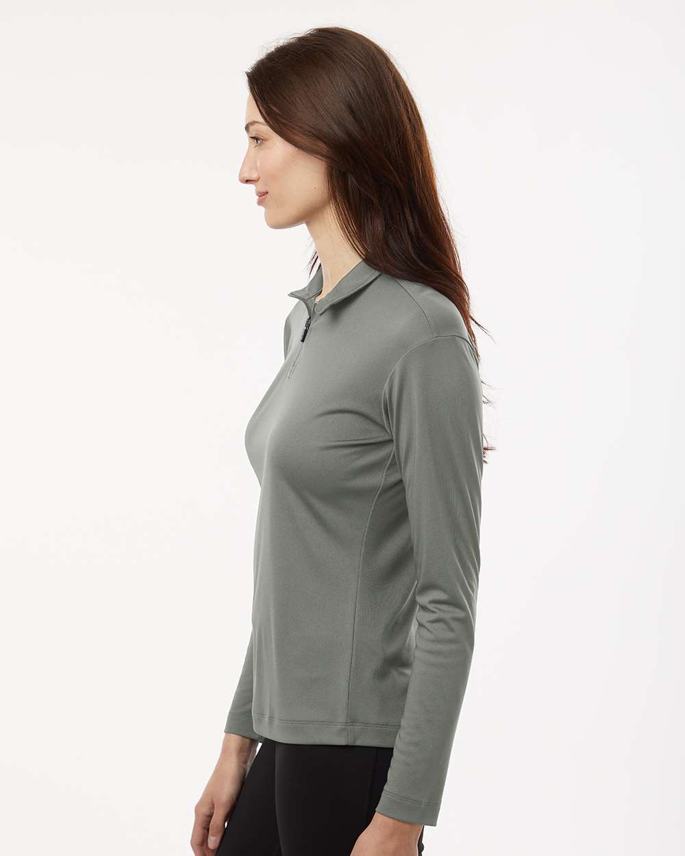 Women’s Quarter-Zip Pullover – GreyStone - M