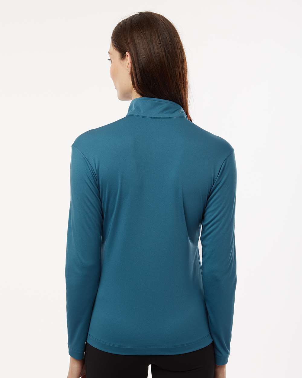 Women’s Quarter-Zip Pullover – Pacific Blue - L