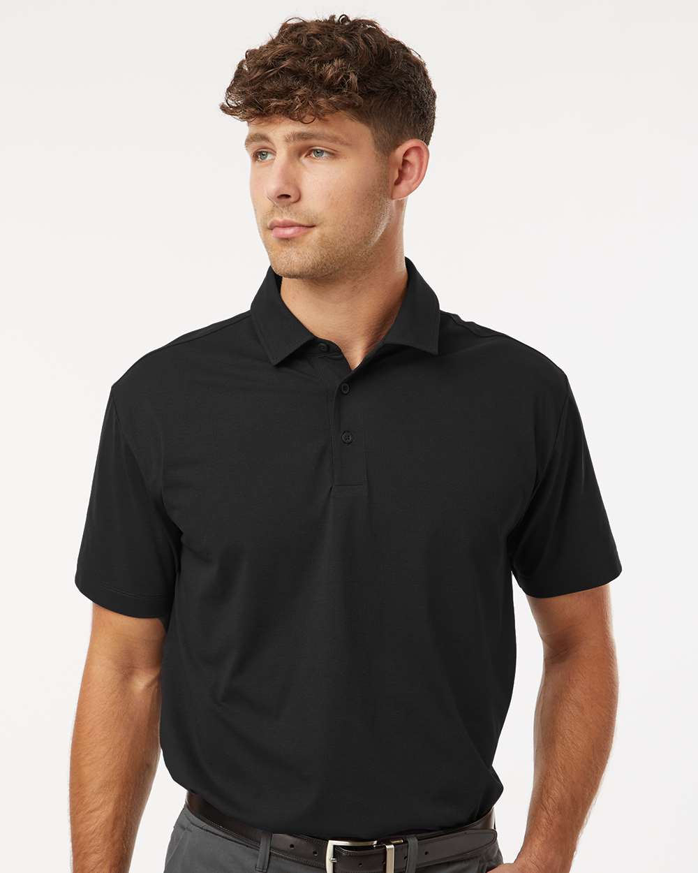 Men's Classic Pro-Flex Polo - Black - S