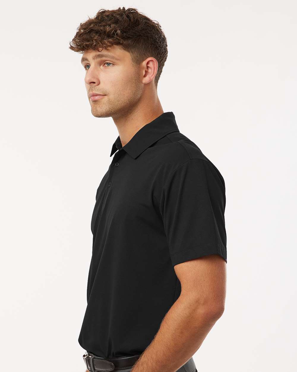 Men's Classic Pro-Flex Polo - Black - M