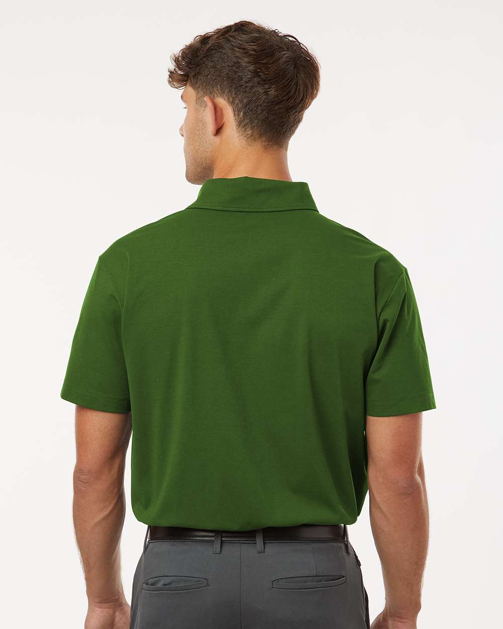 Men's Classic Pro-Flex Polo - Olive Green - L