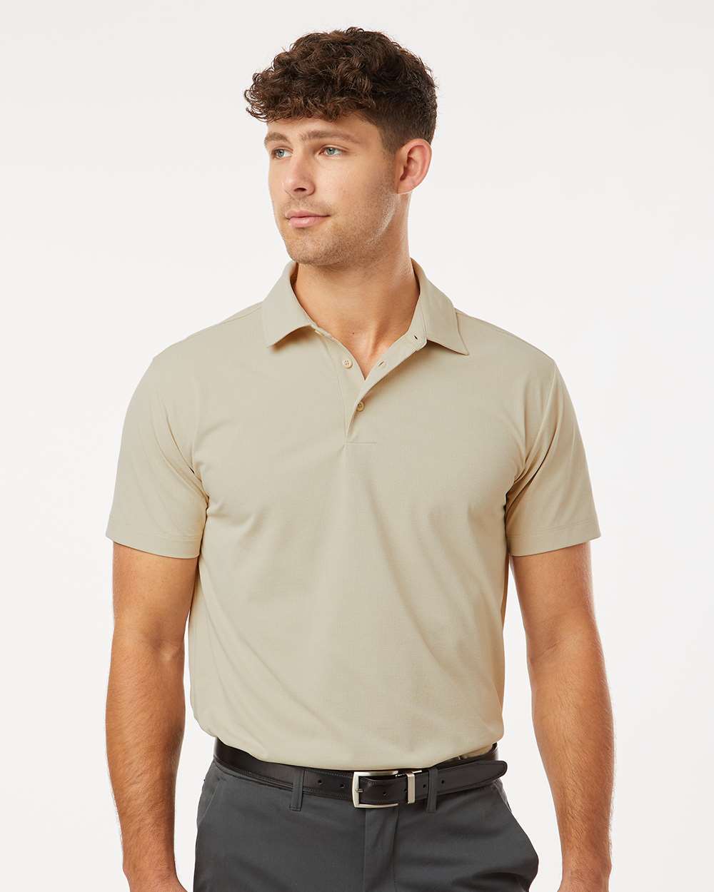 Men's Classic Pro-Flex Polo - Sand - S