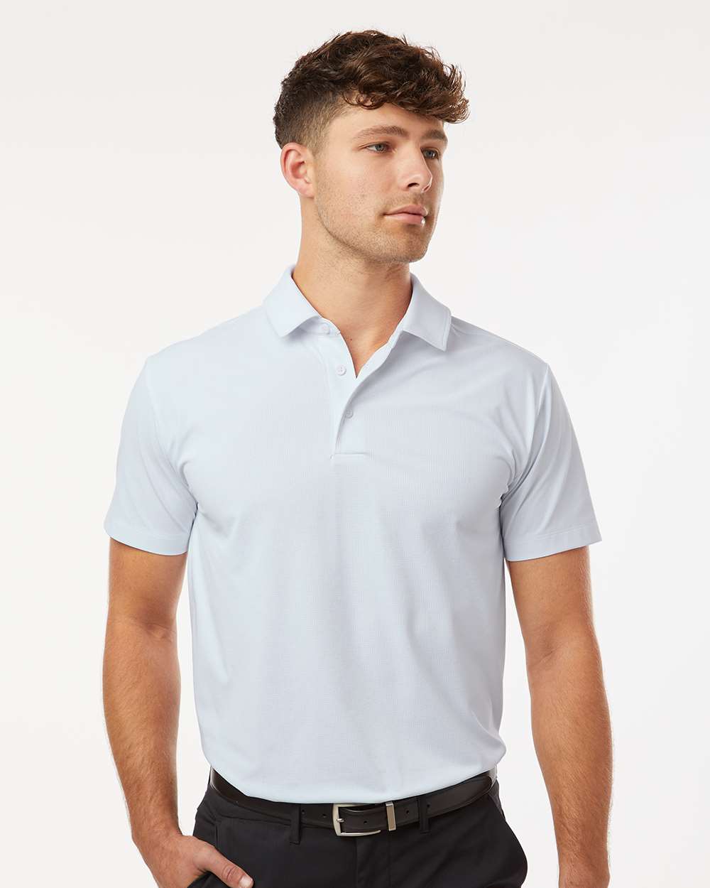 Men's Classic Pro-Flex Polo - White - S