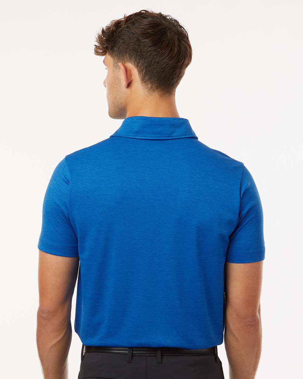 Men's Performance Polo - Royal Melange - L