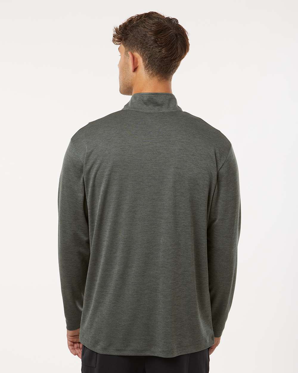 Men's Performance Quarter-Zip Pullover - Charcoal - L