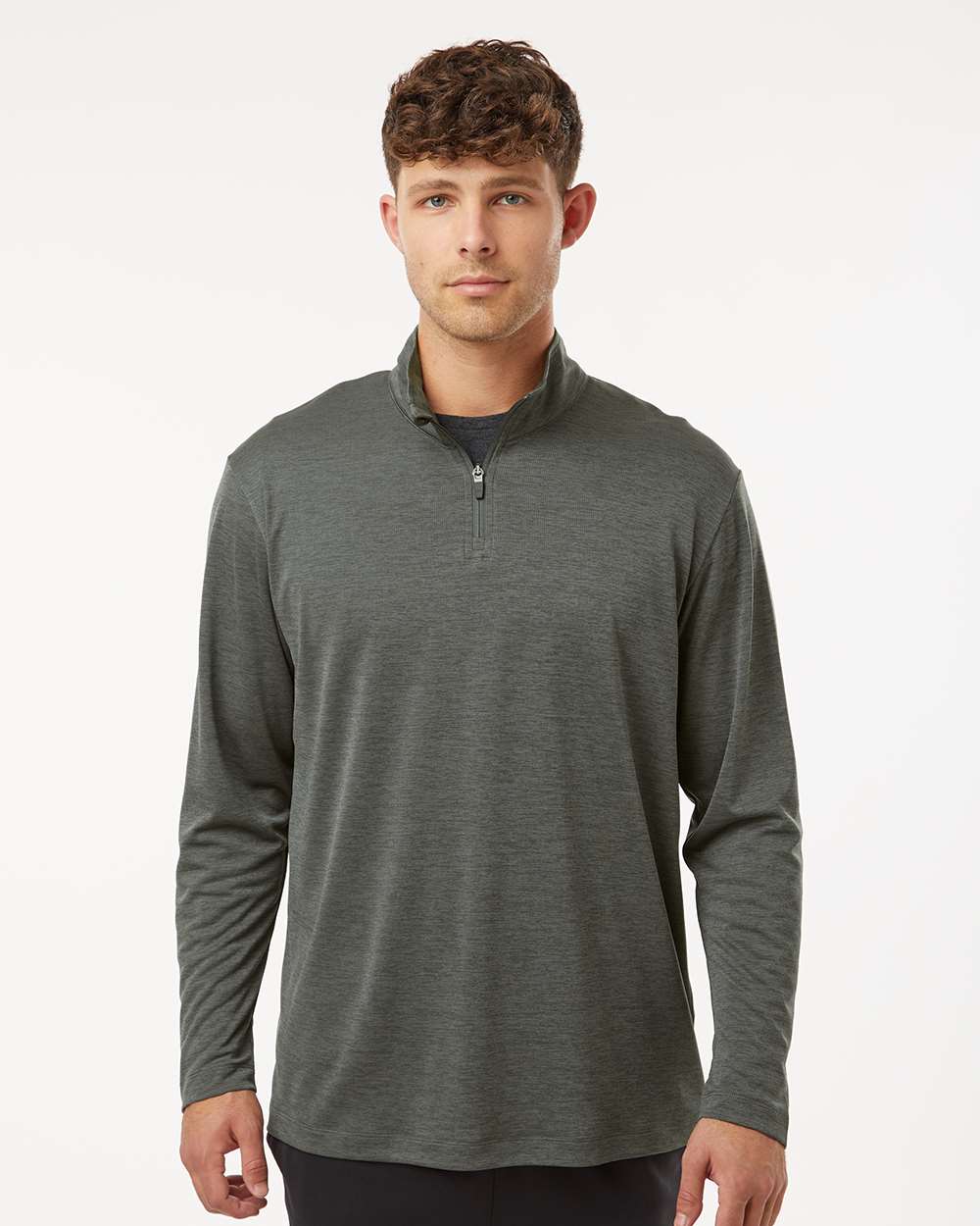 Men's Performance Quarter-Zip Pullover - Charcoal - S