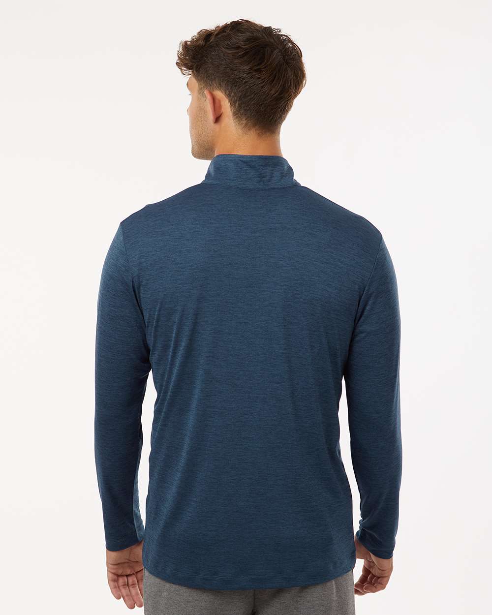 Men's Performance Quarter-Zip Pullover - Navy - L