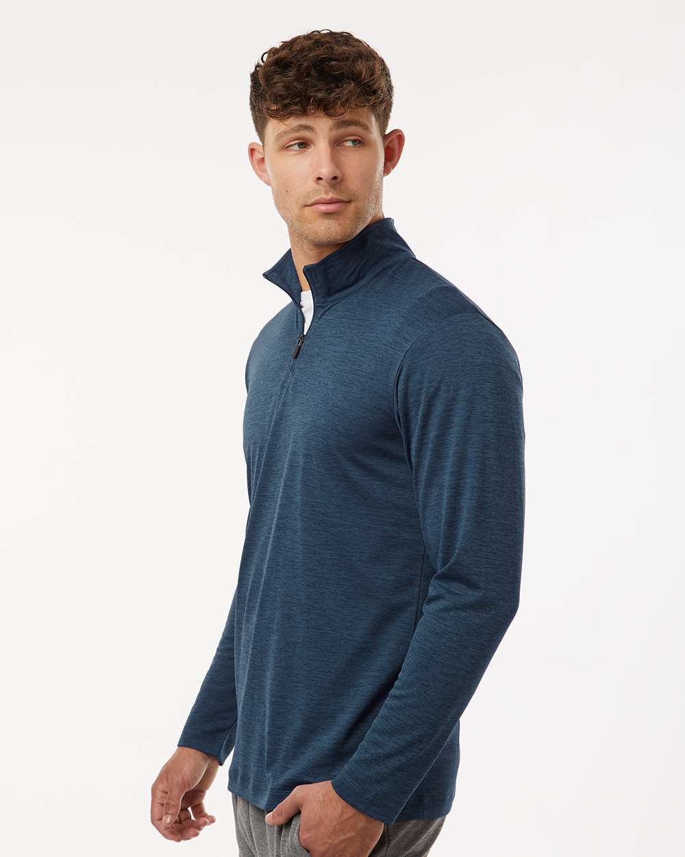 Men's Performance Quarter-Zip Pullover - Navy - M