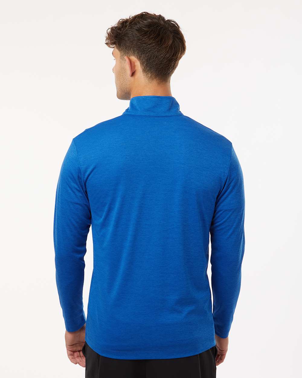 Men's Performance Quarter-Zip Pullover - Royal - L