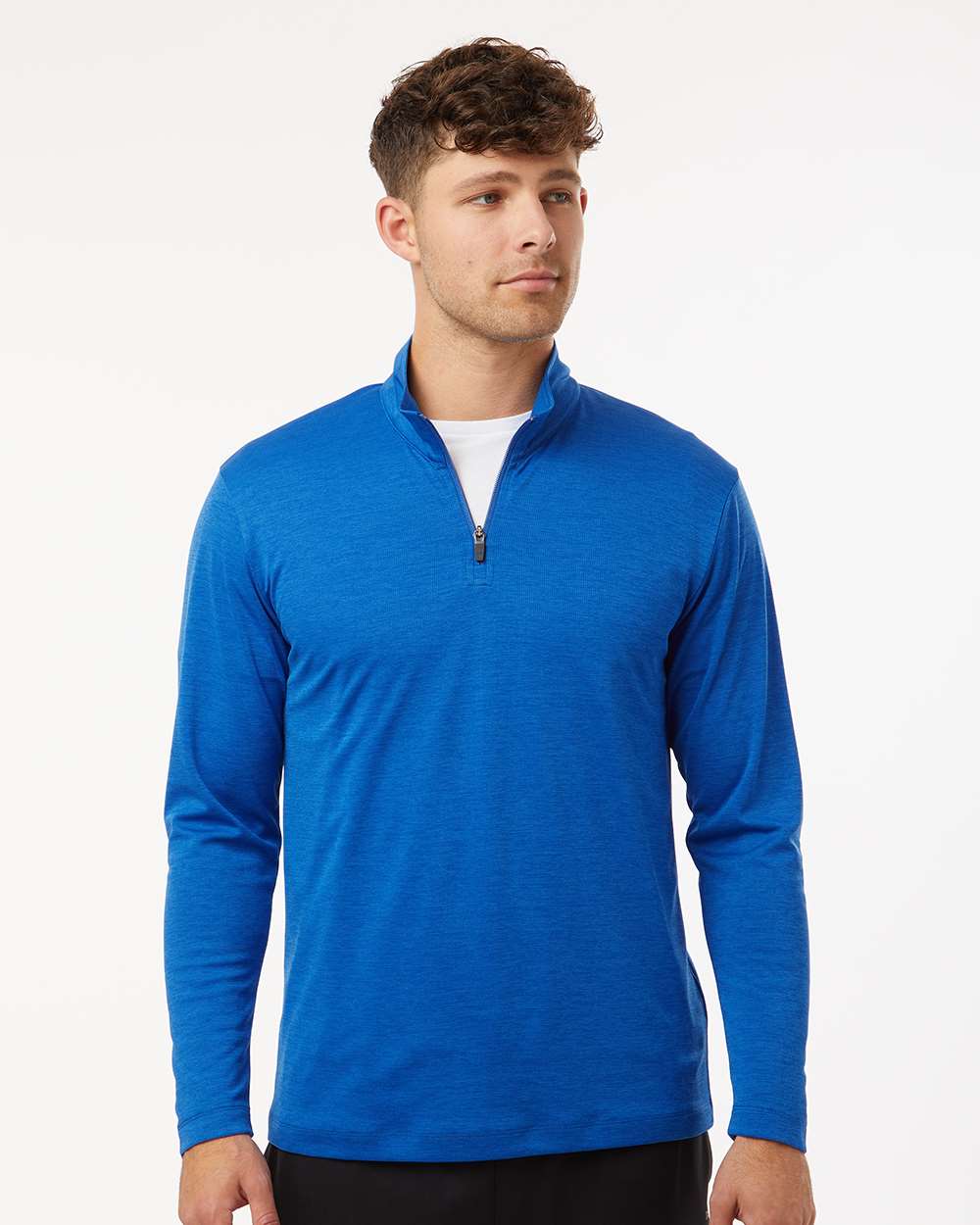 Men's Performance Quarter-Zip Pullover - Royal - S