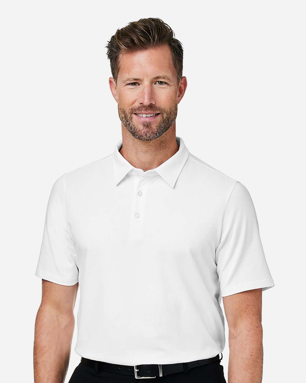 Men's Raleigh Stretch Polo - White - S
