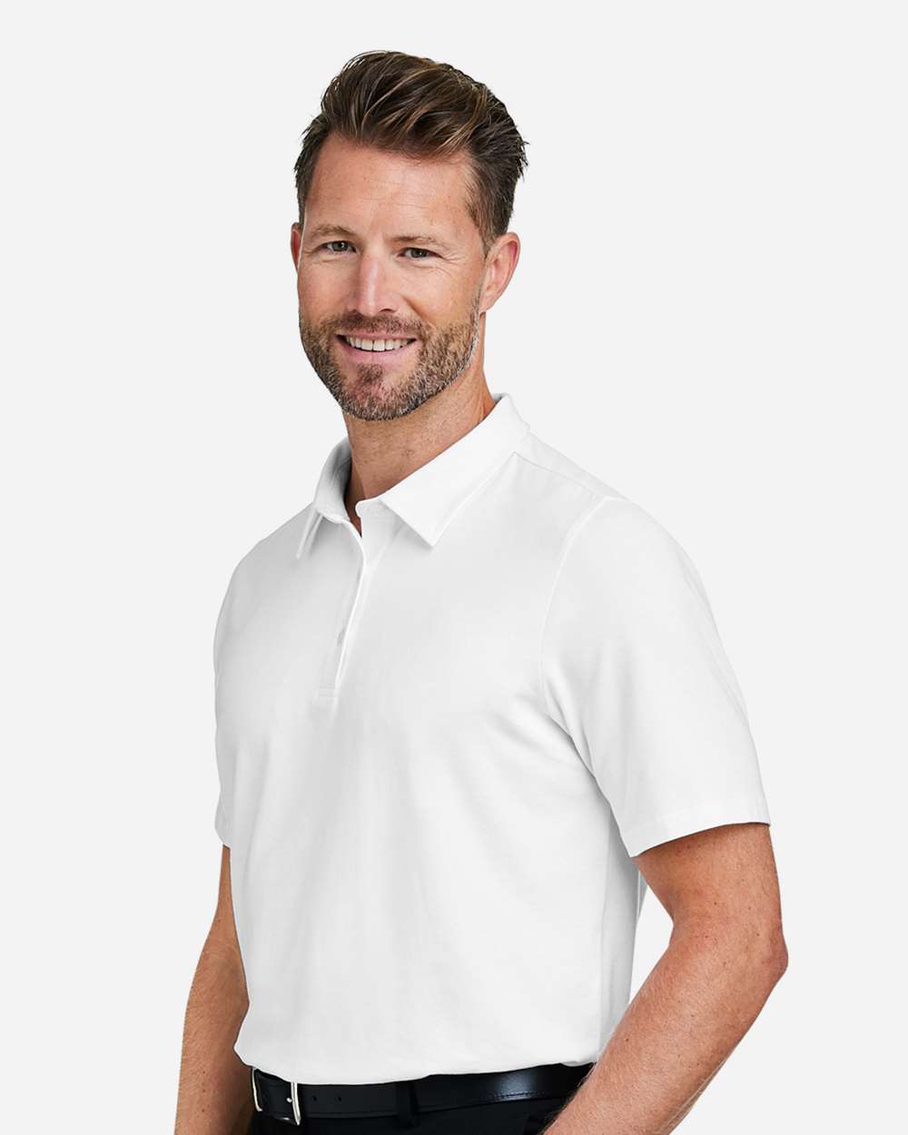 Men's Raleigh Stretch Polo - White - M