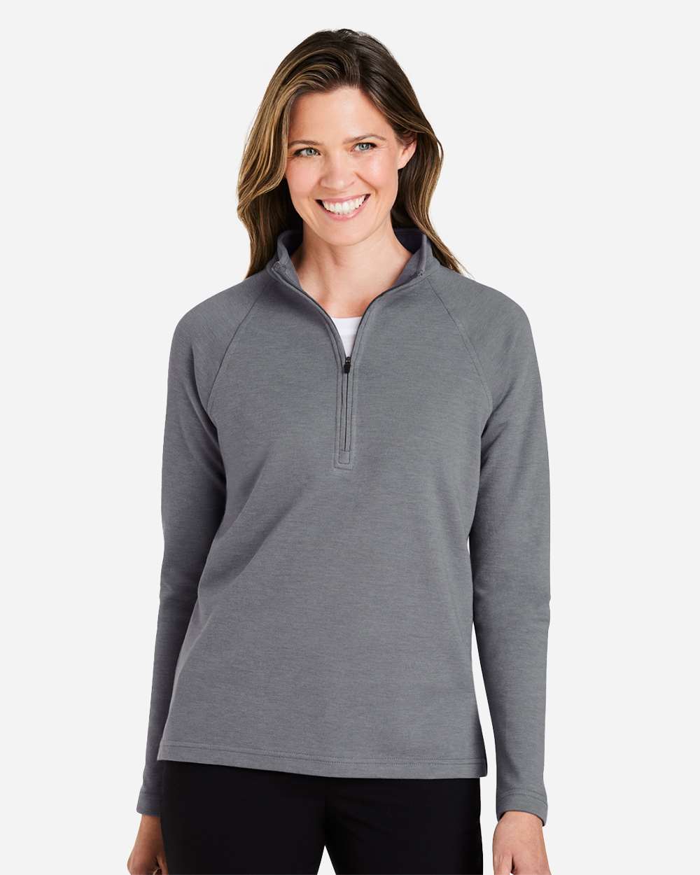 Women's Charleston Quarter-Zip Pullover - Graphite - S